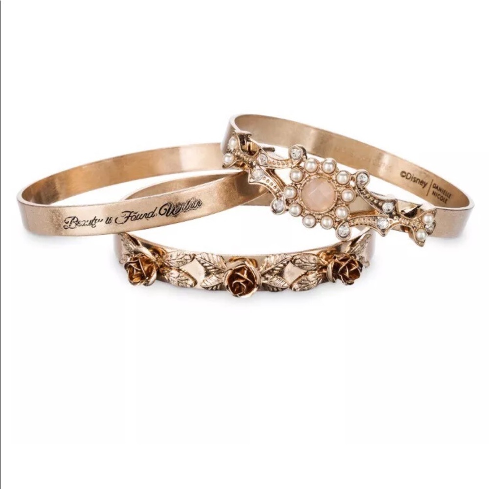 Danielle Nicole 3 beauty and the beast bangles